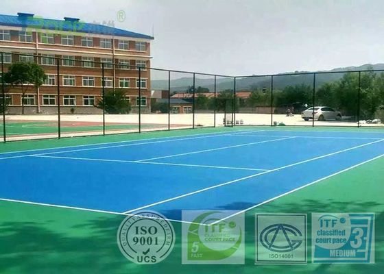 Covering Material Sport Court Surface Customized High Wearing Resistance