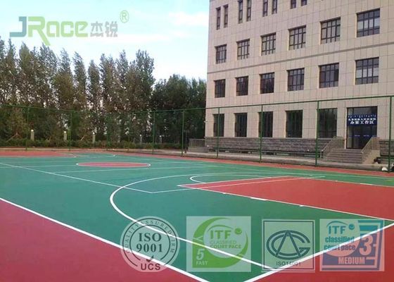 Covering Material Sport Court Surface Customized High Wearing Resistance