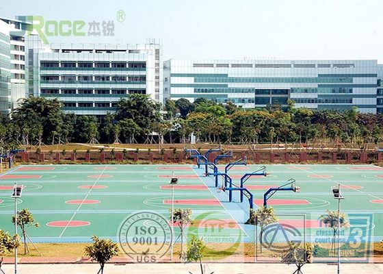 UV Resistance Outdoor Volleyball Court Surfaces Flooring 3-8mm Thickness