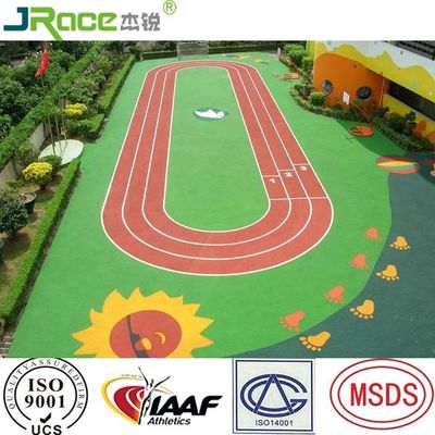 Colorful Granules EPDM Rubber Flooring For Kindergarten And  Children Playground